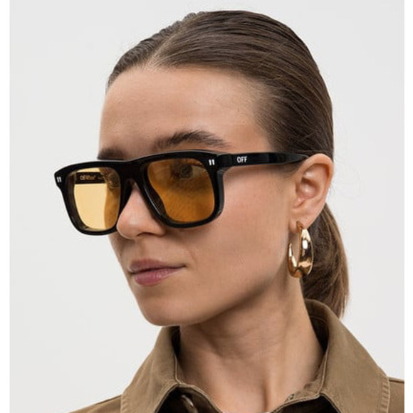 NWT Off-White Clearwater Solid 56mm Sunglasses